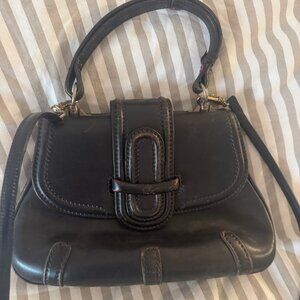 Authentic Vintage Gucci Top Handle Crossbody Bag